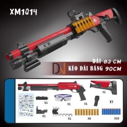 XM1014 Đạn Xốp - Bản Đủ Phụ Kiện 19 XM1014 Đỏ