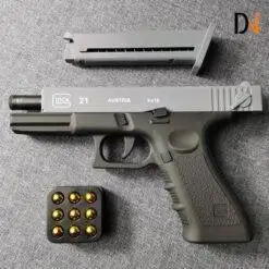 Trang Chủ 194 GLOCK 18 Chạy Auto Văng Shell - Màu Đen Xám