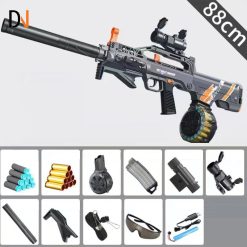 qbz bắn đạn xốp auto văng shell