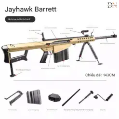JieYing Barret M82A1- GelGun 6 jieying m82a1 gelgun sung ngam ban dan thach
